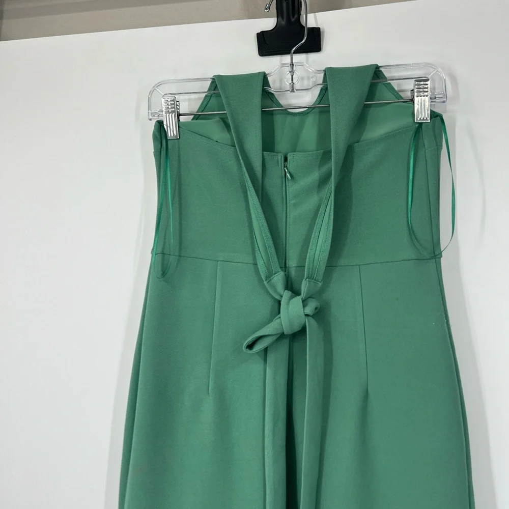 Abercrombie & Fitch Halter Maxi Sheath Dress Slit